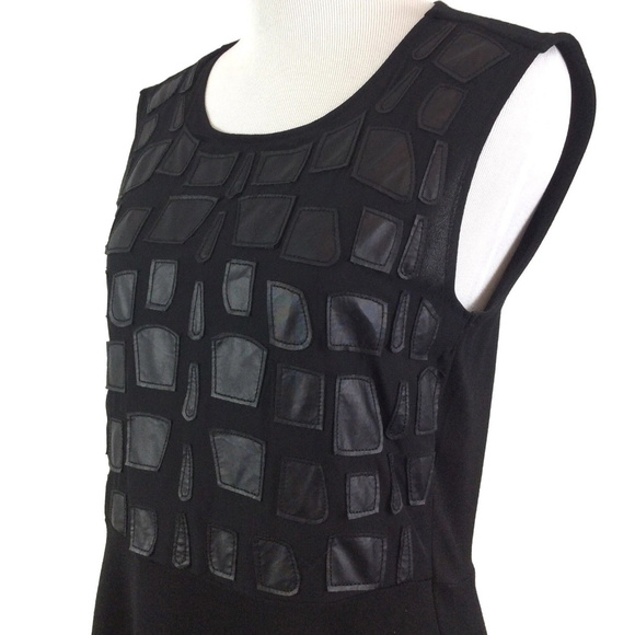 🦋Savida at Dunnes UK Black Tile Keyhole Dress 10 - Picture 4 of 8